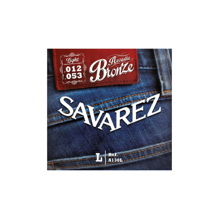 CUERDAS GUITARRA ACUSTICA SAVAREZ 12/53 A130L - Imagen 1