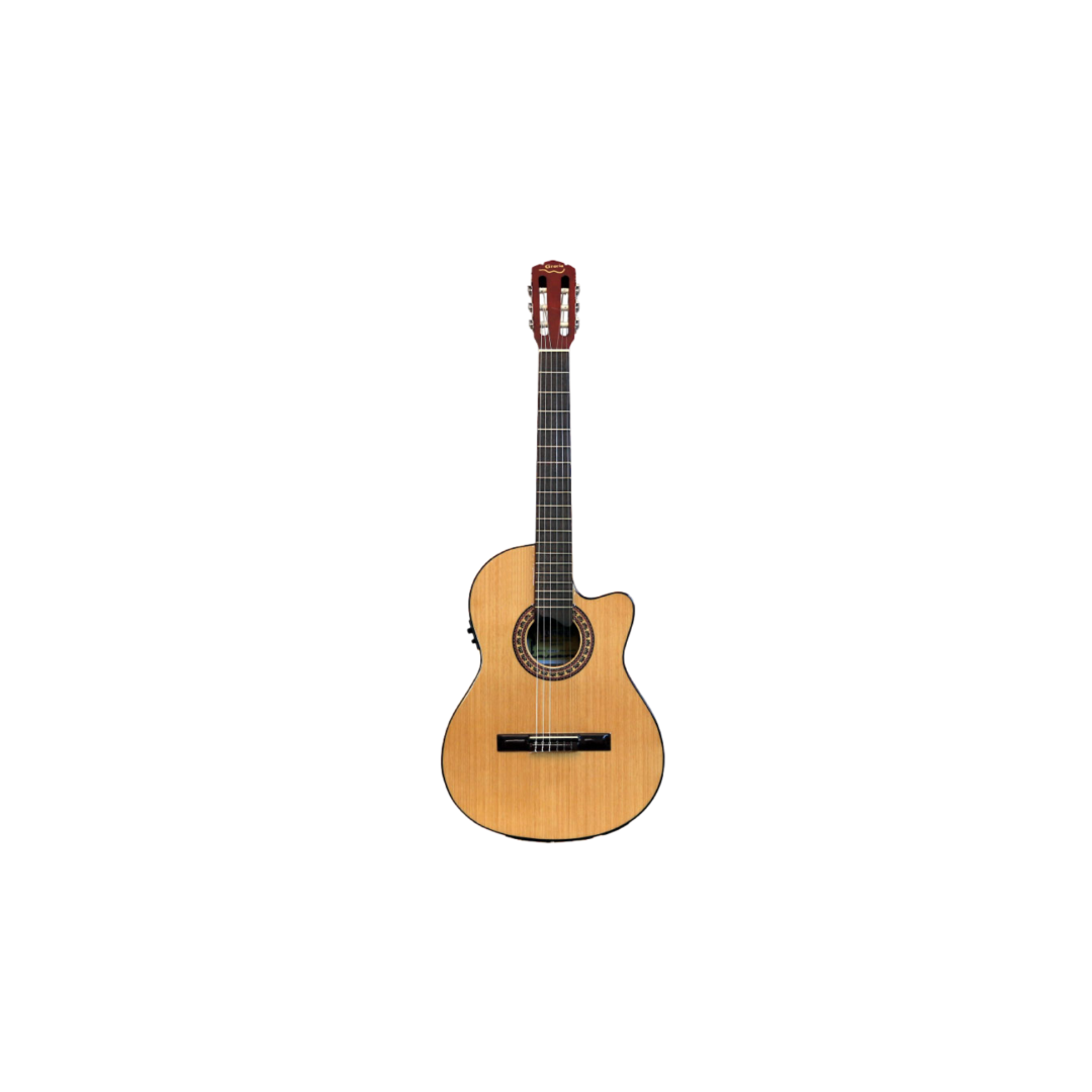 GC-0001-121 1 GUITARRA ELECTROCRIOLLA M10 PRENER 5 BANDAS GRACIA - Imagen 1