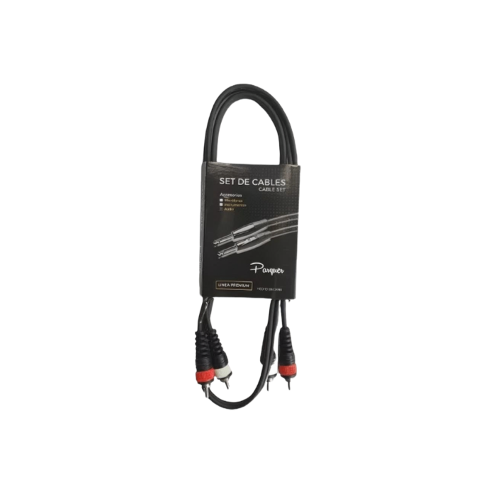 CABLE PARQUER CABA3101 1M RCA - Imagen 1