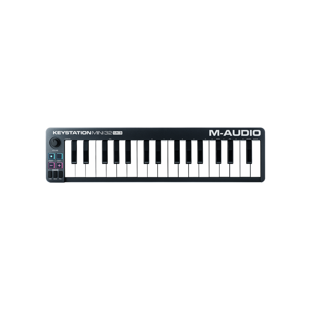 CONTROLADOR M-AUDIO KEYSTATION MINI 32 MK3 (2) CONTROLADOR M-AUDIO KEYSTATION MINI 32 MK3 - Imagen 1