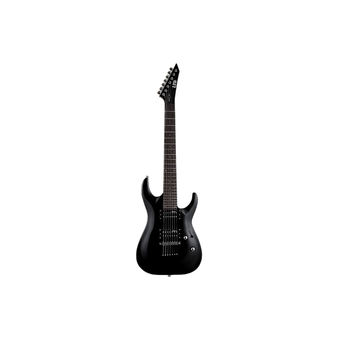 GUITARRA ELECTRICA LTD 7CUERDAS MH-17 NEGRA (1) GUITARRA LTD 7CUERDAS MH-17 NEGRA - Imagen 1