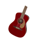 GUITARRA ELECTROACUSTICA FENDER CANDY APPLE RED - Imagen 2