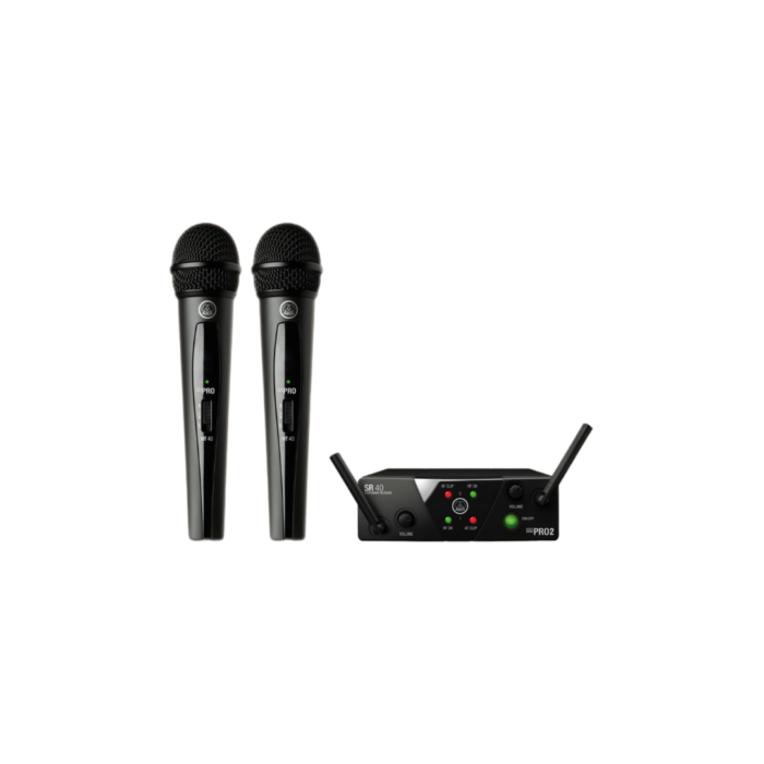 MICROFONO INALAMBRICO AKG WMS40 MINI DUAL VOCAL - Imagen 1