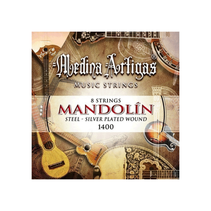 ENCORDADO MANDOLIN MEDINA ARTIGAS 1400 - Imagen 1