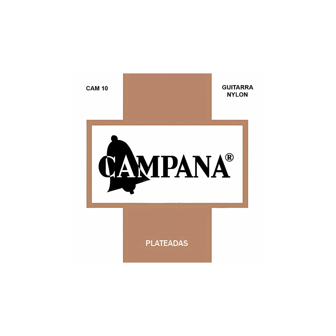CAM10-CAMPANA CUERDAS GUITARRA CLASICA CAMPANA CAM10 CRISTAL - Imagen 1