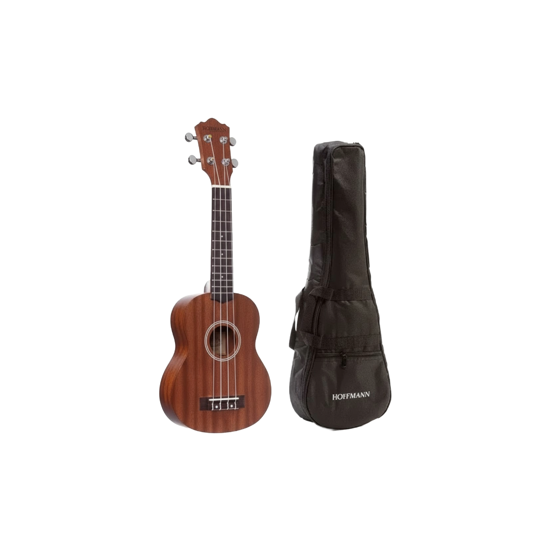 UKELELE SOPRANO HOFFMAN KU-YN C/FUNDA NATURAL