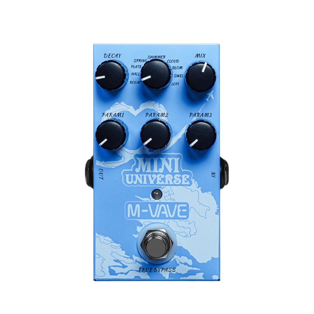 FUENTE (7) PEDAL M-VAVE MINI UNIVERSE REVERB - Imagen 1