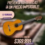PREVENTA YAMAHA C40